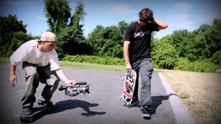 Filming Skateboarding